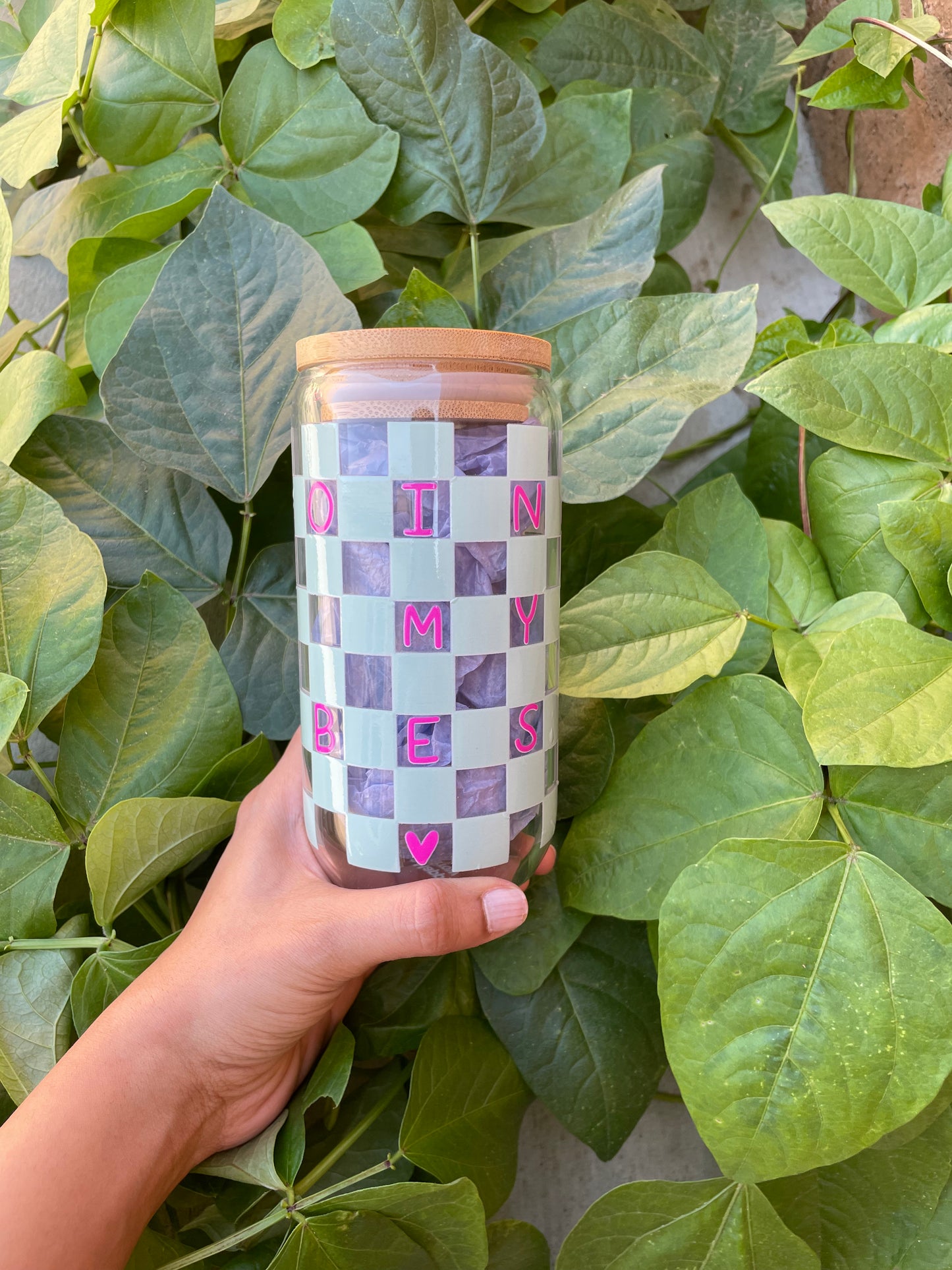 Sea Green Retro Tumbler - Doing my Best