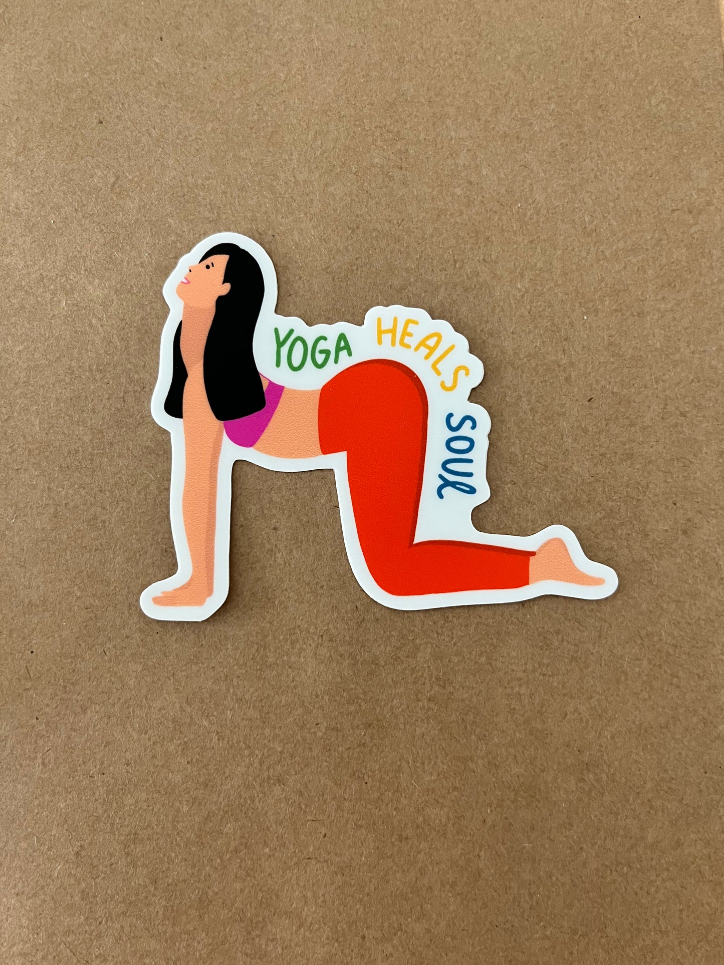 Yoga Sticker