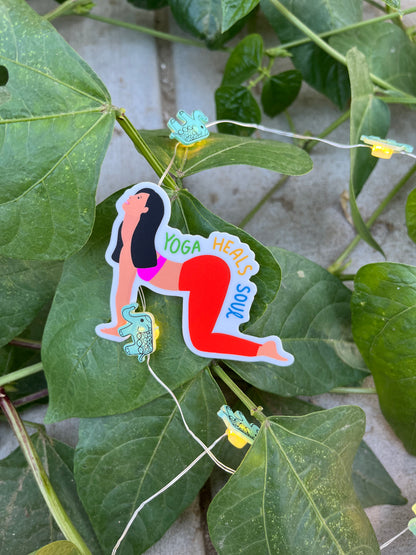 Yoga Sticker