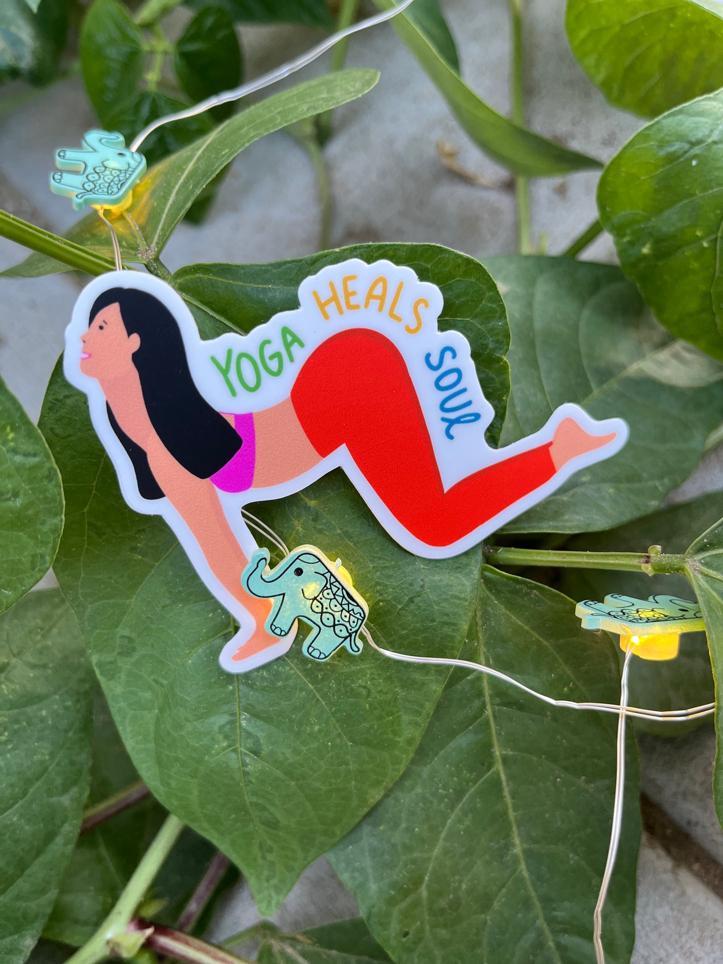 Yoga Sticker