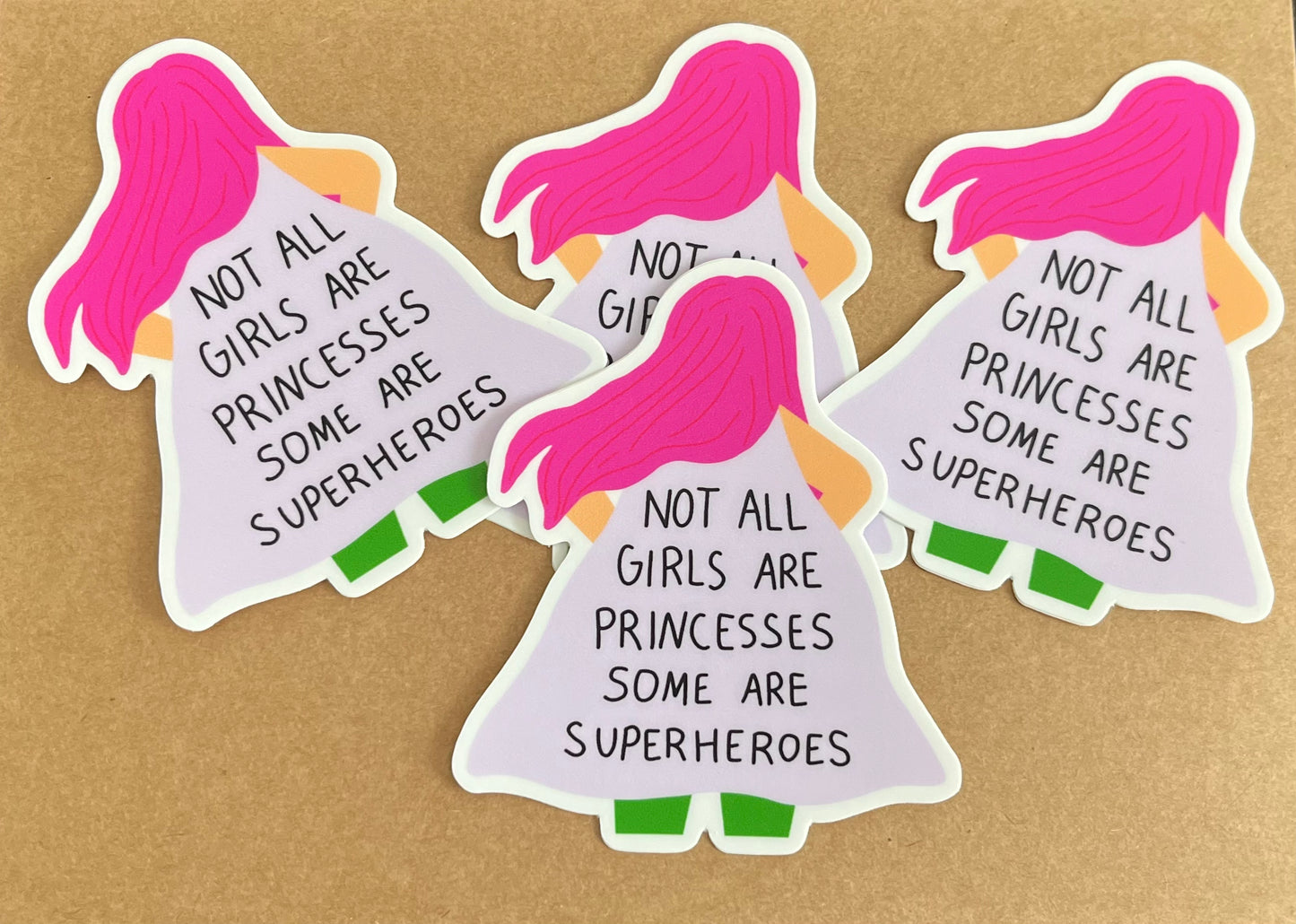 Superhero Sticker